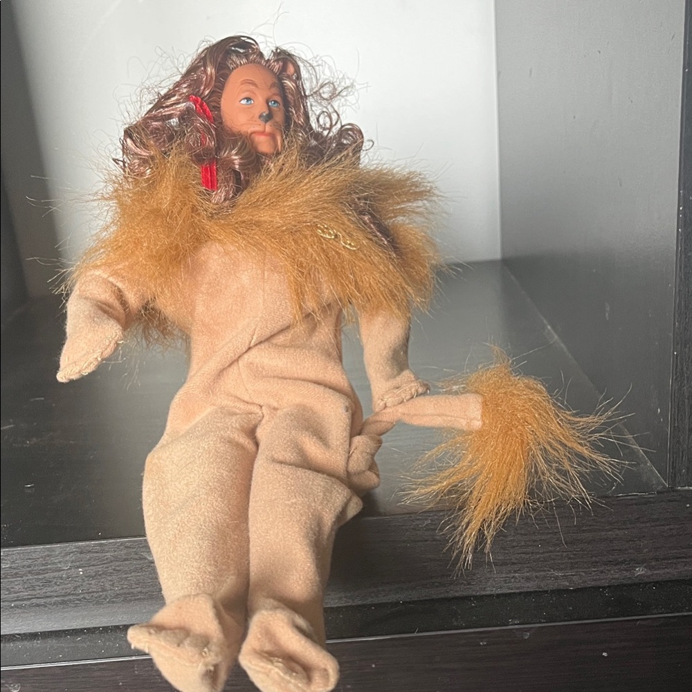 Tan Doll with Faux Fur Trim